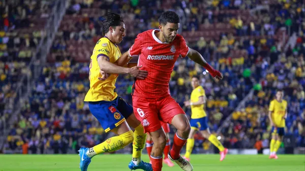 Toluca vs America | Photo: @LigaBBVAMX