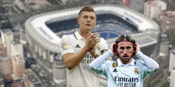Toni Kroos and Luka Modric