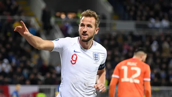 Tottenham striker Harry Kane hit a first half hat-trick for England, see how many he has scored for the Three Lions.