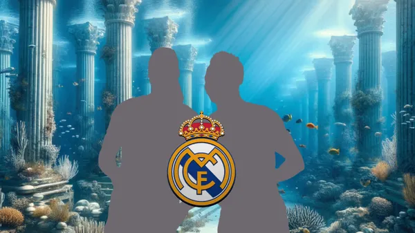 Two Real Madrid stars visited a crazy restaurant in Dubai.