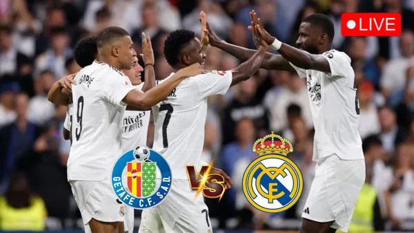 U.S. Broadcast Options for Getafe vs Real Madrid / X