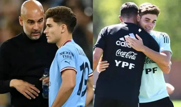 Unexpectedly, Julian Alvarez chooses the best coach of all and it's not Scaloni or Guardiola