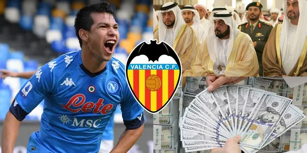 Valencia reportedly in the sights of a sheikh who owns 750 million euros and what he would pay for Hirving Lozano