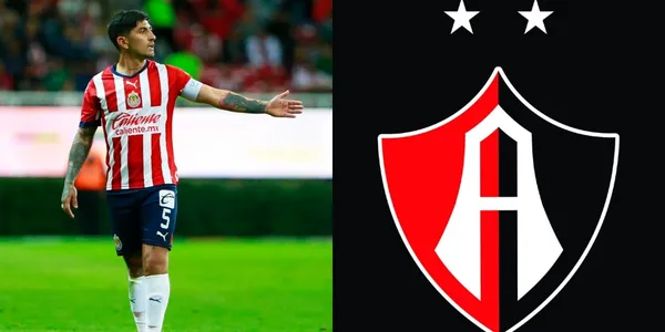 Víctor Guzmán was sent off in the national classic against América