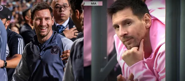 (VIDEO) Blooper! Lionel Messi gets scared of fireworks and goes viral