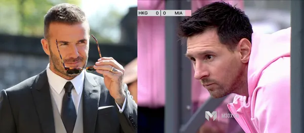 (VIDEO) The hate booing that David Beckham received in China for Messi's absence