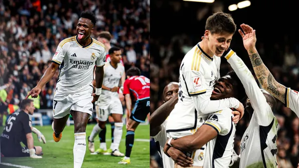 Vincius Jr and Guler scores in Real Madrid's 4-0 win vs Celta de Vigo.
