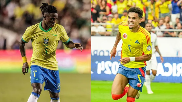 Vini and Luis Diaz | Photos: @vinijr and @LuisFDiaz19