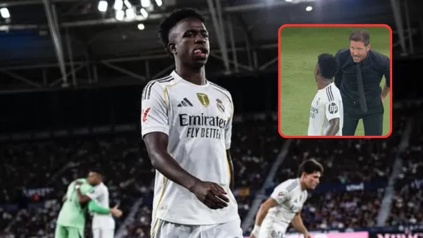 Vinícius couldn't score against Atlético Madrid and he fought with Simeone - Instagram @vinijr