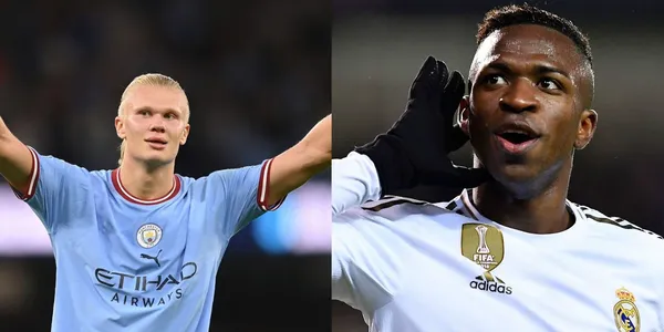 Vinicius Jr gave Erling Haaland a tremendous lesson in the Champions League