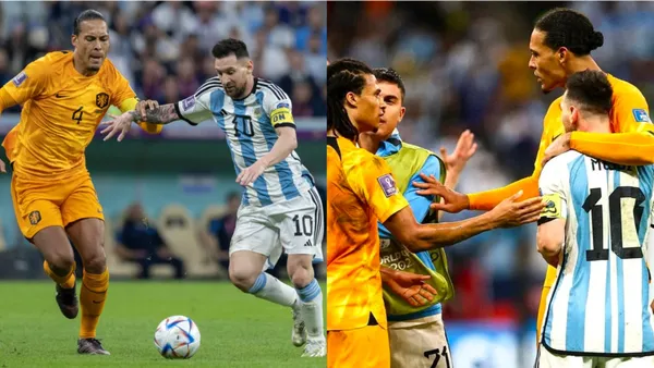 Virgil Van Dijk was close to beating Messi to an award, just like Haaland this year.