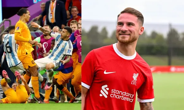 Virgil Van Dijk's unexpected action on seeing Alexis Mac Allister at Liverpool FC