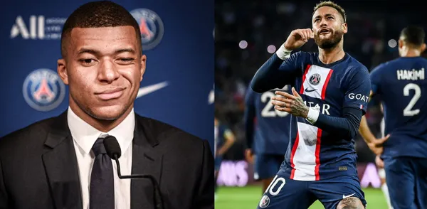 Was Kylian Mbappe surpassed by Neymar?