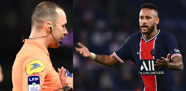 We now know the conversation that Neymar had with the referee after Champions League game.