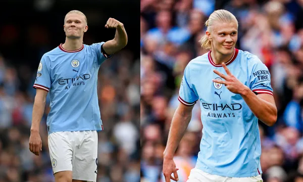 What Erling Haaland did at the end of the Manchester City match