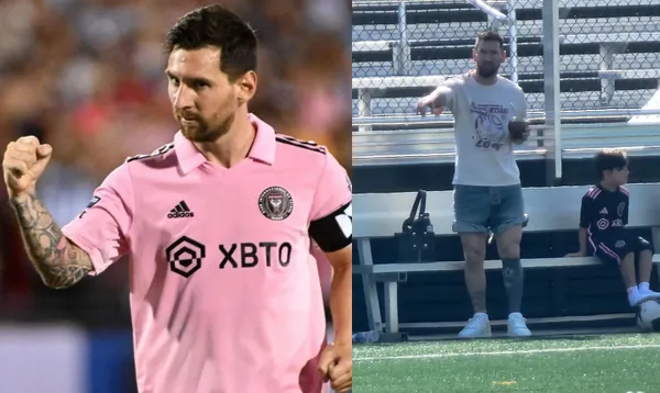 What Lionel Messi did after not traveling with the team to Atlanta