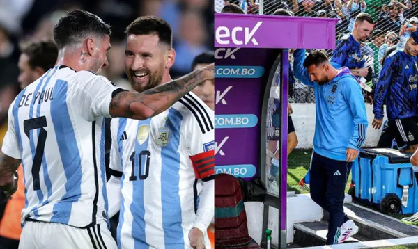 What Lionel Messi did to be with his teammates on the bench is revealed