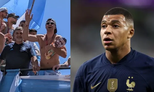 What Lionel Messi did when he saw Dibu Martinez's latest mockery of Mbappe