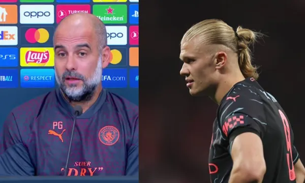 What Pep Guardiola says about the Manchester City striker