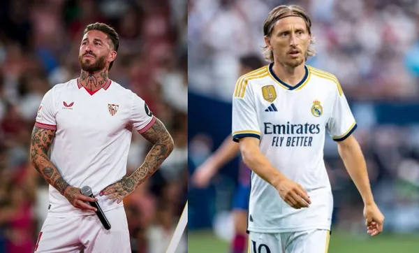 What the Croatian Luka Modric says after seeing the presentation of Sergio Ramos