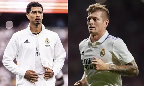 What Toni Kroos does when he sees that Bellingham could take away his starting position