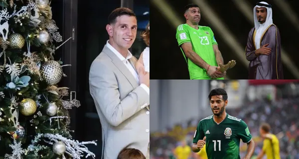 While Dibu Martínez celebrates Christmas in style, what Carlos Vela does at this time of year