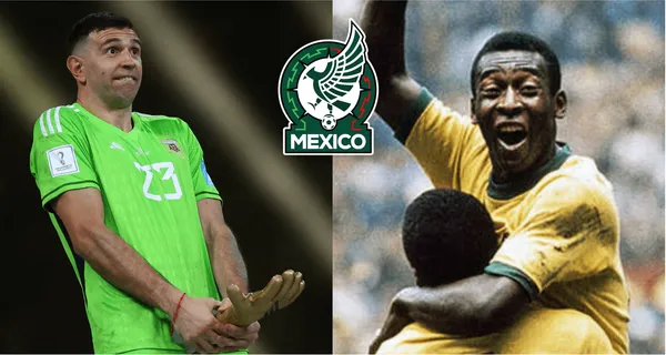 While Dibu Martinez made fun of Mexico, what Pelé did to honor Mexico and make clear the esteem he has for our country