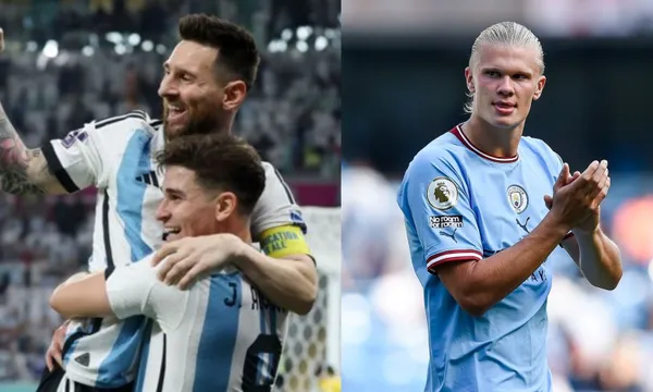 While Julian celebrates the title with Messi, Haaland shone for City and this is what the English team did