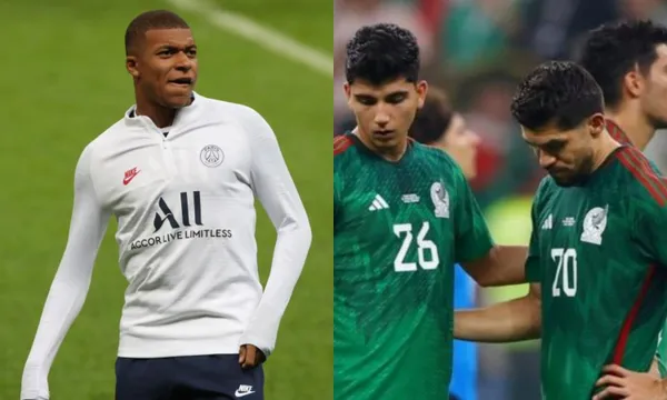 While Mbappe is already reporting with PSG, El Tri's Mbappé is still on vacation and is overweight