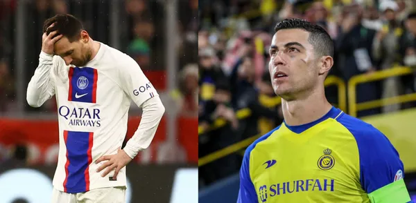 While Messi became the idol of Inter Miami, Ronaldo fears for his position at Al Nassr.