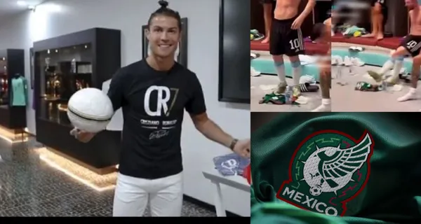 While Messi showed no mercy and stepped on Mexico's jersey, Cristiano and what he did in his museum to honor Mexico