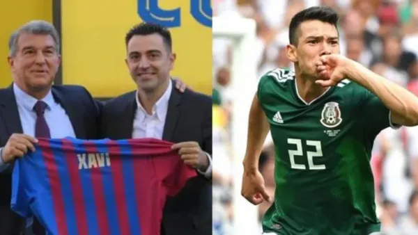 While the Mexican player was playing for Napoli, Barcelona gave him the best news.