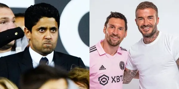 While the president of PSG mistreated the Argentine in France, David was full of praise.