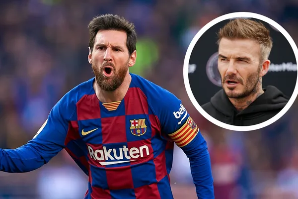 While the rumors about a possible move of the Argentine to the MLS exploded, Beckham left a message to his friend that almost everyone saw.