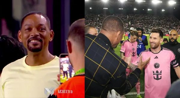 Will Smith's message to Messi after seeing him live with Inter Miami in the MLS