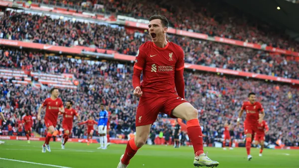 With goals from Andrew Robertson and Divock Origi, Jürgen Klopp's men pushed Frank Lampard's side closer to the second tier.