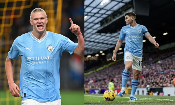 With Julian Alvarez and Erling Haaland, this is how Manchester City comes out against Bournemouth