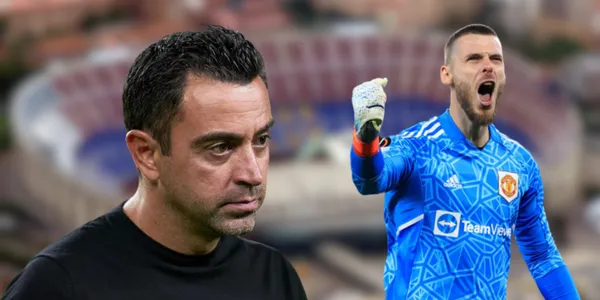 Xavi Hernandez and David de Gea