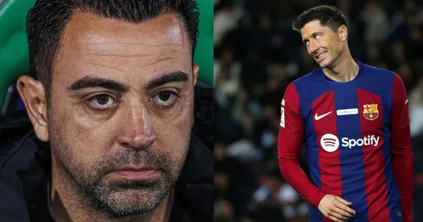 Xavi is not happy.