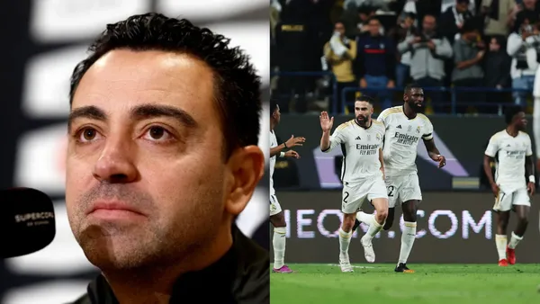 Xavi looks forward to the Real Madrid game and isn't concerned on their star player