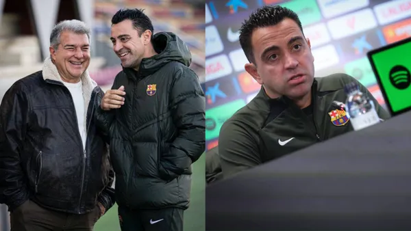 Xavi speaks about his potential future within the club.
