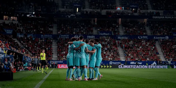 Xavi's team won a very intense game in the last minutes of the match.