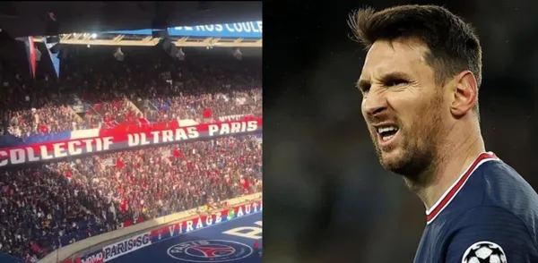 Yes, Lionel Messi got booed by PSG fans at Parc des Princes.
