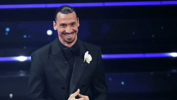 Zlatan Ibrahimovic gave a great speech on his farewell to San Remo´s Festival
