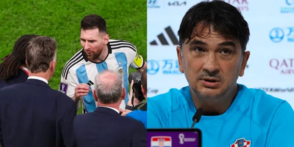 Zlatko Dalic referred to how Lionel Messi can tilt the semifinal in favor of the Albiceleste