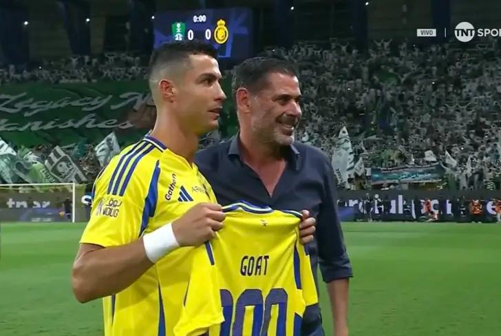 Al Nassr's tribute to Cristiano Ronaldo for his 900 goals