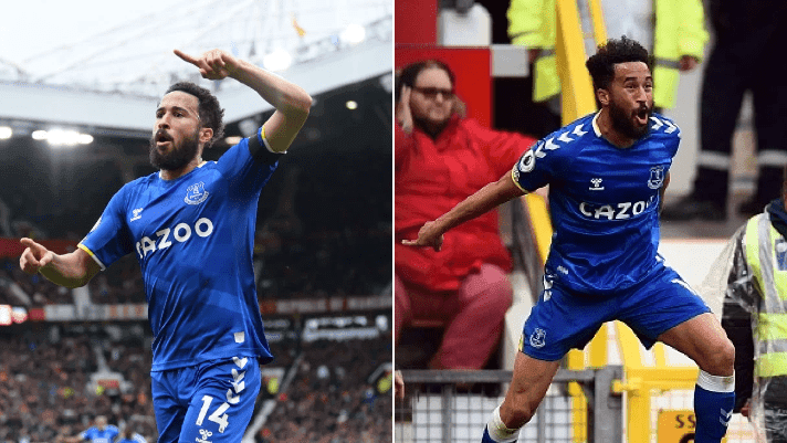 
   Andros Townsend perfirmed the &#39;Siiiiii&#39; celebration after scoring against Manchester United 
 