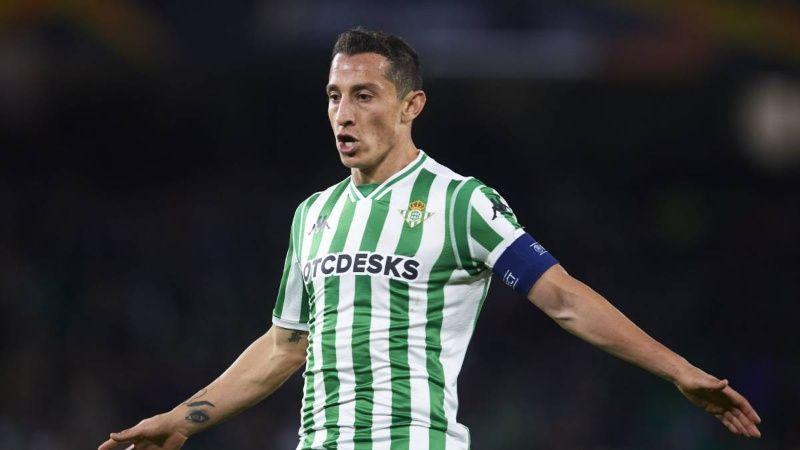 
   Andres Guardado joined Real Betis in 2017 
 