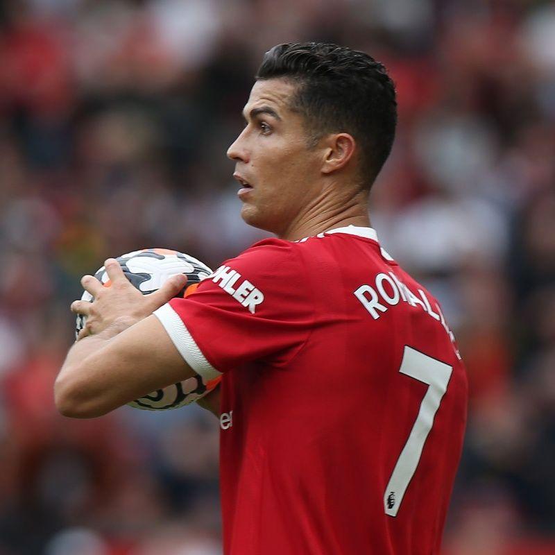Cristiano Ronaldo seems to have left penalty duties at United for Bruno Fernandes
