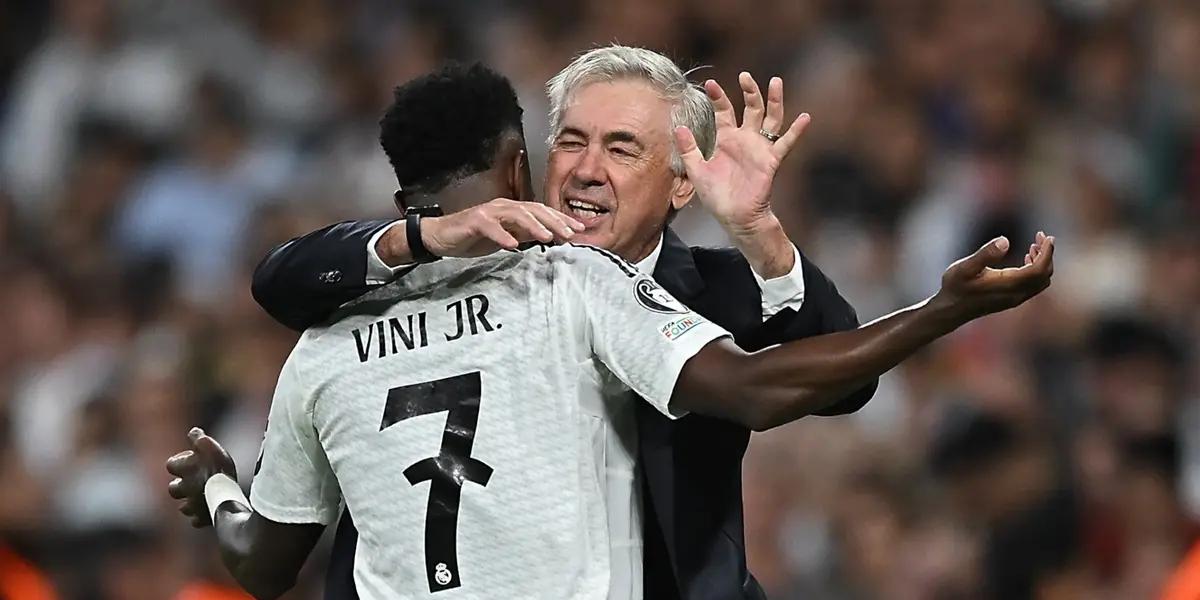 Ancelotti and Vinicius